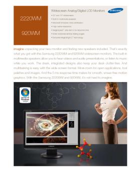 2220WM 920WM - Samsung