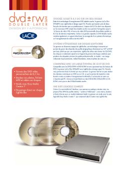 stockez jusqu'à 8,5 go sur un seul disque système d ... - LaCie