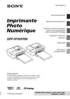 Imprimante Photo Numérique - Sony