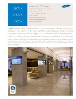 320MX 400MX 460MX - Samsung