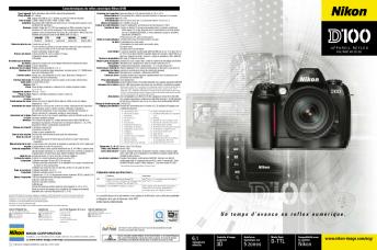 Brochure Nikon D100 - Nikon Passion