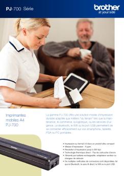 Imprimante portable PJ-722 - Brother