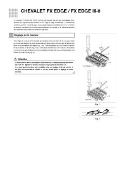 CHEVALET FX EDGE / FX EDGE III-8