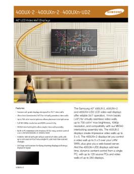 400UX-2 • 400UXn-2 • 400UXn-UD2 - Samsung