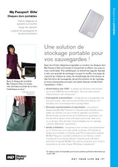 My Passport™ Elite™ Product Overview