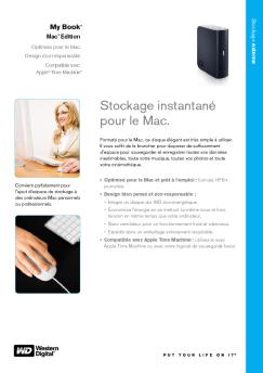 My Book® Mac® Edition - Product Overview