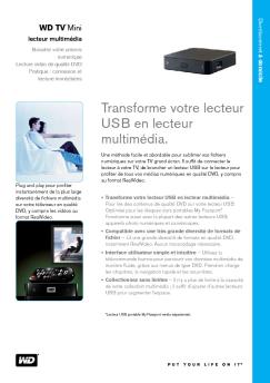 WD TV™ Mini Media Player - Product Overview
