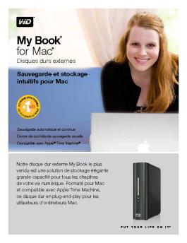 My Book® for Mac® External Hard Drives Product Overview