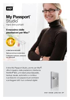 My Passport™ Studio™ Portable Hard Drives - Product Overview