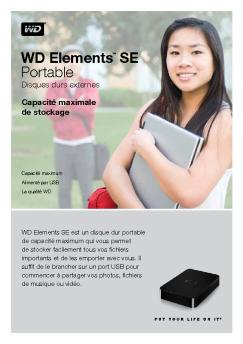 WD Elements™ SE Portable External Hard Drives - Product Overview