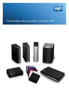 Western Digital External Product Overview