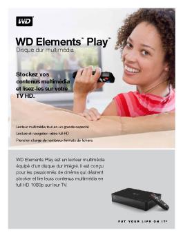 WD Elements™ Play™ Multimedia Drive - Product Overview