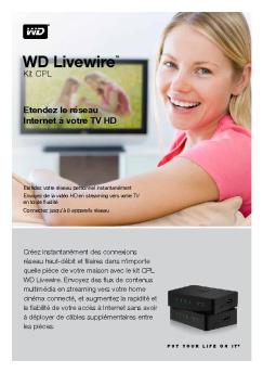 WD Livewire™ Powerline AV Network Kit - Product Overview
