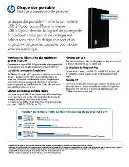HP Portable USB 3.0 Hard Drive