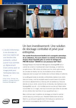 WD Sentinel Case Study