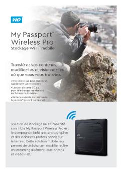 Présentation du produit (PDF) - Western Digital