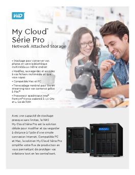 My Cloud™ Pro Series Network Attached Storage ... - Western Digital