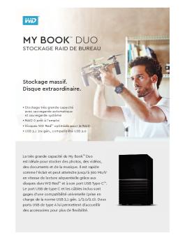 My Book™ Duo Desktop RAID Storage Product ... - Western Digital