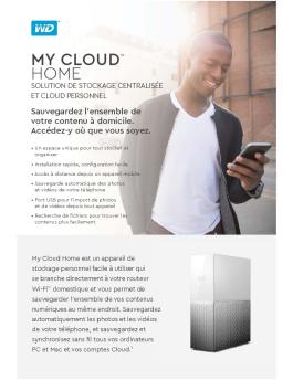 My Cloud Home™ Personal Cloud Storage - Product ... - Western Digital