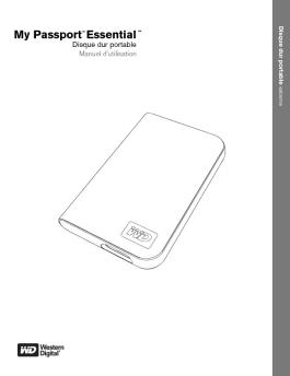 My Passport™Essential™ Disque dur portable Manuel d'utilisation