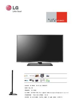 47LW5400 Ecran Plat LCD 3D