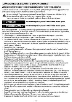 consignes de securite importantes danger - Quelle table de ...