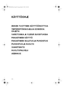 KÄYTTÖOHJE