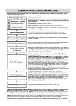 FUNZIONAMENTO DELL'APPARECCHIO