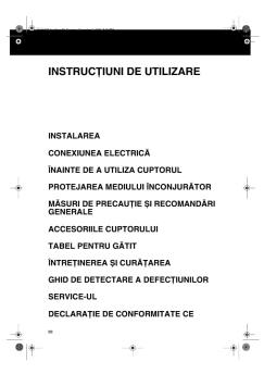 INSTRUCTIUNI DE UTILIZARE