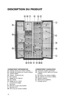 DESCRIPTION DU PRODUIT - Frigo