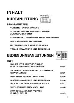 Bedienungsanleitungen