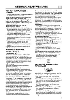 GEBRAUCHSANWEISUNG
