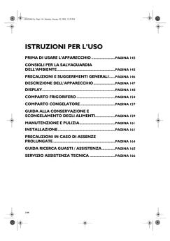 ISTRUZIONI PER L'USO