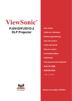 PJ551D-2 User Guide, French - Abacus Help Solutions