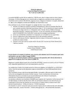 reglement complet - Hasbro