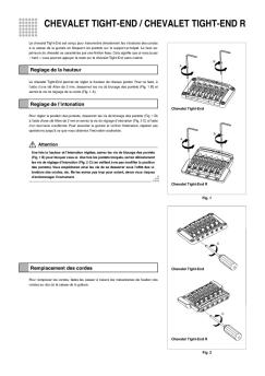 CHEVALET TIGHT-END / CHEVALET TIGHT-END R - Ibanez