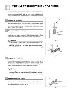 CHEVALET TIGHT-TUNE / CORDIERS