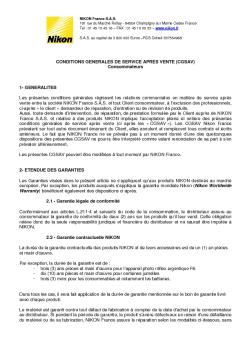 CGSAV NIKON 2009 consommateurs version pj4