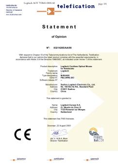 S tatement of Opinion - Logitech