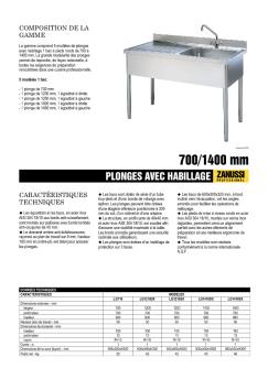 PLONGES AVEC HABILLAGE