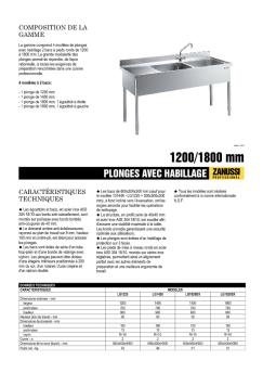 PLONGES AVEC HABILLAGE