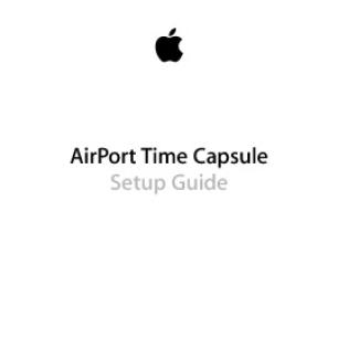 AirPort Time Capsule Setup Guide - Support - Apple