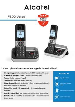 Alcatel Homebusiness F890voice Caracteristiques Fr