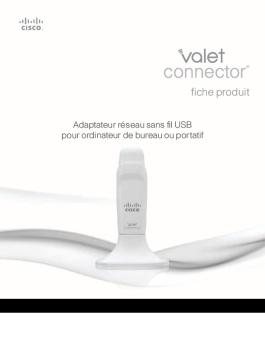 Valet Connector Datasheet - Linksys