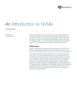 An Introduction To Nvme Tp690 1 1605us