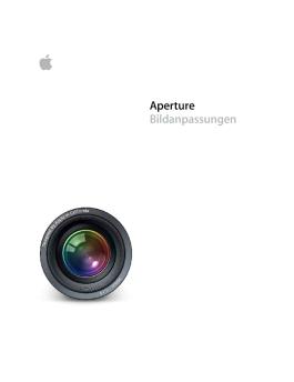 Aperture Bildanpassungen - Support - Apple