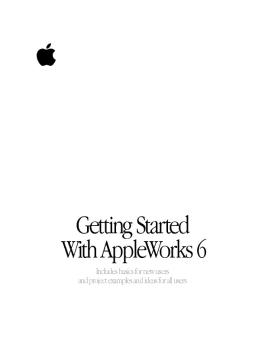 AppleWorks 6: Getting Started - Support