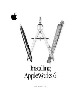 AppleWorks 6 for Windows: Installing