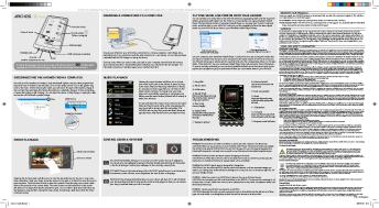 Charging et ConneCting to a Computer DiSConneCting the arChoS ...