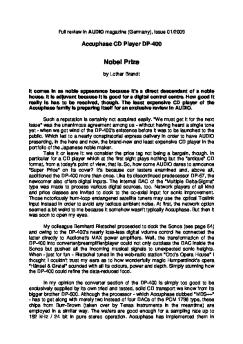 Audio Dp 400 01 2009e